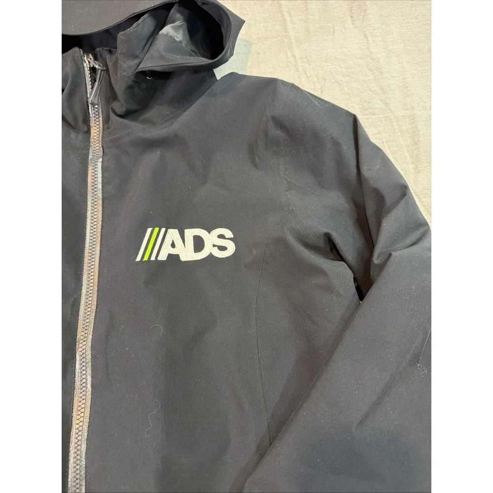 Eddie Bauer Jacket Mens Large Black WeatherEdge Plus 3-in-1 Down Hooded Ski